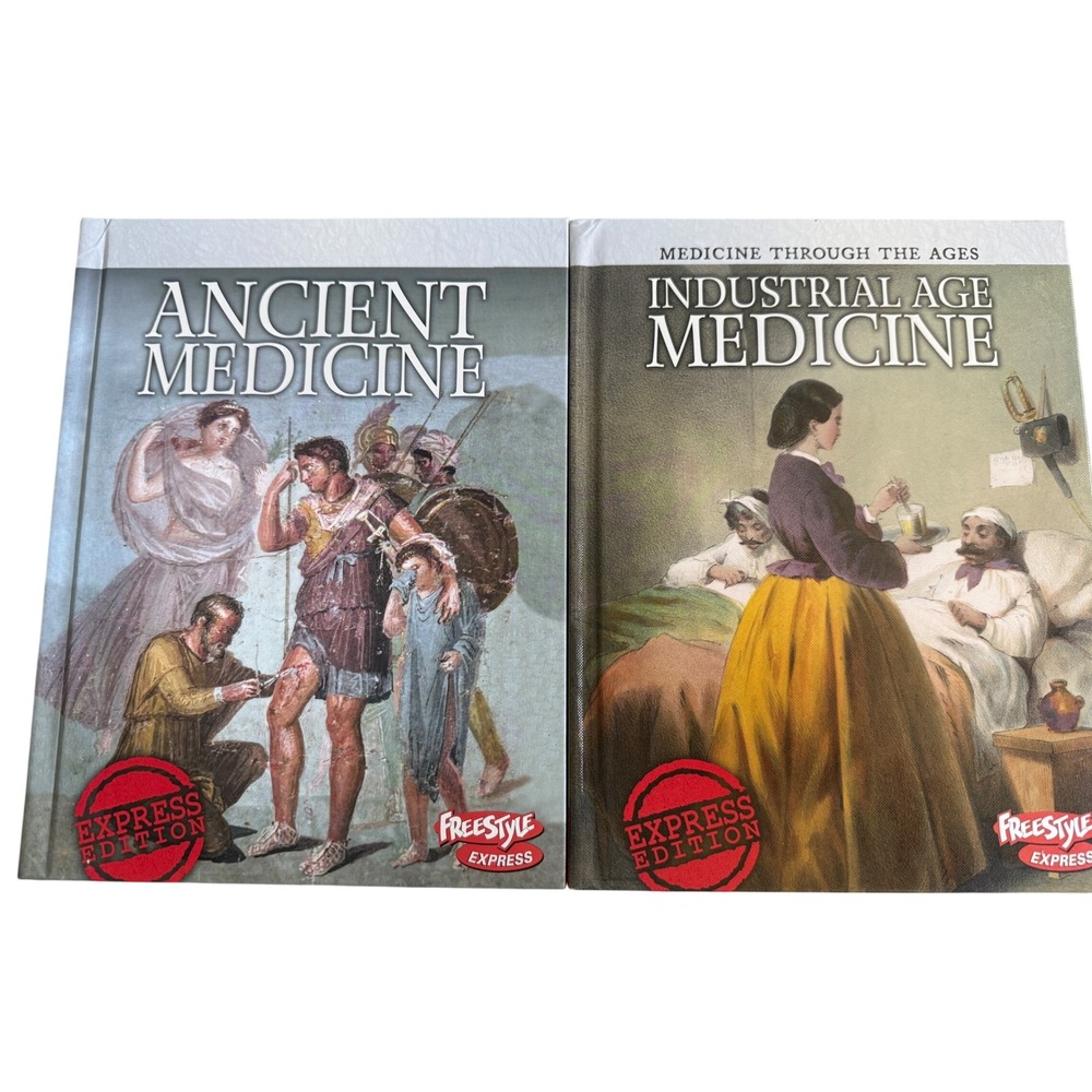 Medicine Through The Ages 2 Book Set Ancient & Industrial Age Freestyle Express